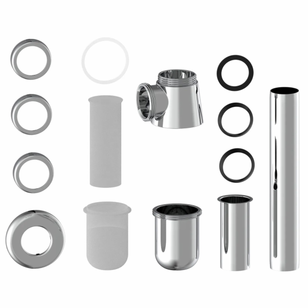 Kirchhoff sifon na lahve 41,9 mm (1 1/4") x 32 mm, chrom