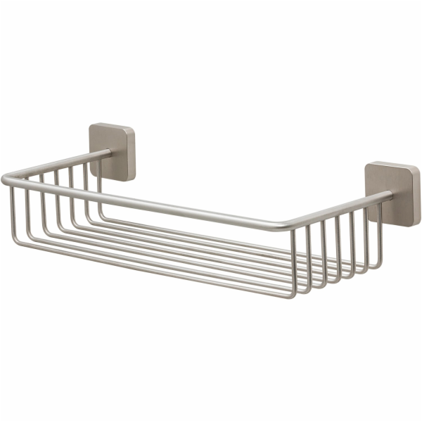 Sprchová polička Tiger Onu, kartáčovaná nerezová ocel