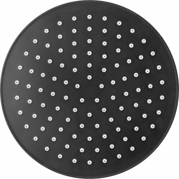 Sprchová hlavice Baliv KBR-20.11 O 20 cm Černá matná