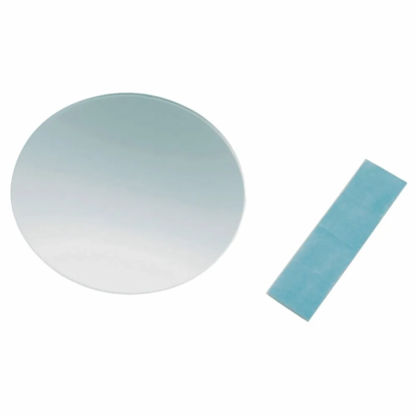 Kosmetické zrcátko ve tvaru krystalu, kulaté, 10 cm x 10 ...