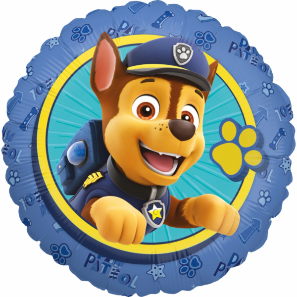 Party Factory Fóliový balónek Paw Patrol O 45 cm motiv 1