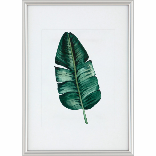 Sonstige Plastový rám 21 cm x 29,7 cm Stříbrný