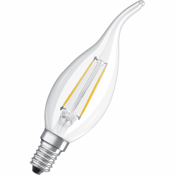 Osram Žárovka E14 ve tvaru svíčky, 4 W