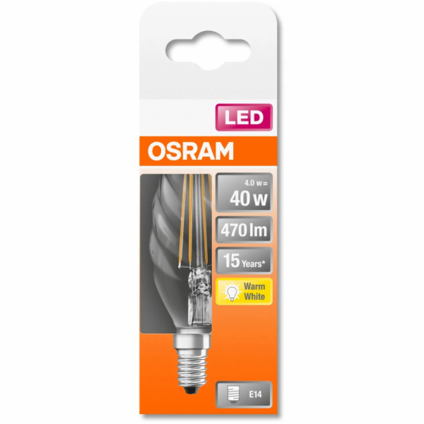 Osram Žárovka E14 ve tvaru svíčky, 4 W