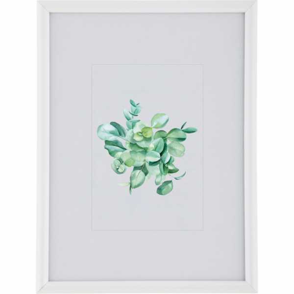 Sonstige Plastový rám 18 cm x 24 cm bílý