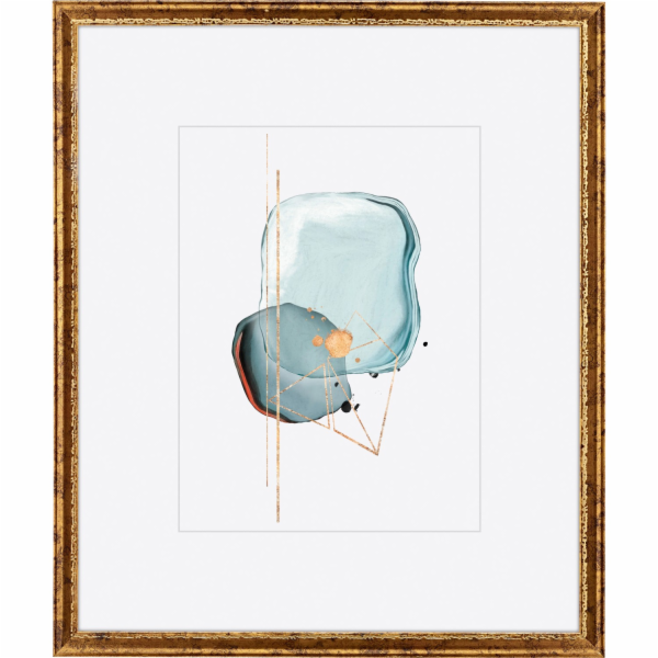 Sonstige Zlatý dřevěný rám na obraz, 50 cm x 60 cm