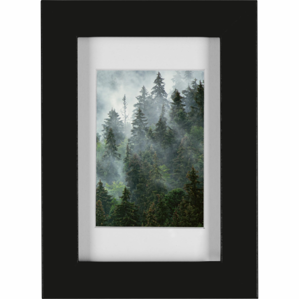 Sonstige MDF rám na obraz, široký, černý, 10 cm x 15 cm