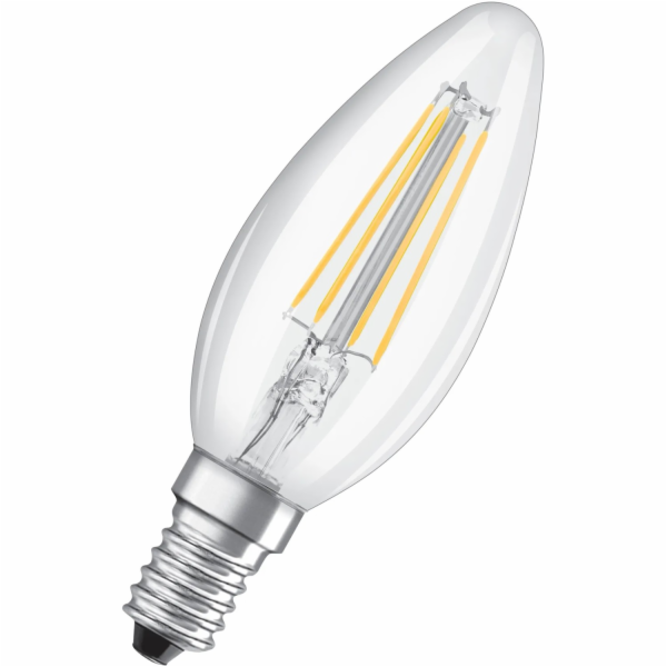 Osram LED žárovka E14 ve tvaru svíčky 4 W neutrální bílá ...