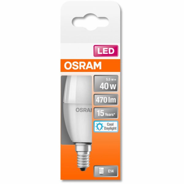 Osram LED žárovka E14 ve tvaru svíčky 4,9 W 470 lm 10 x 3...