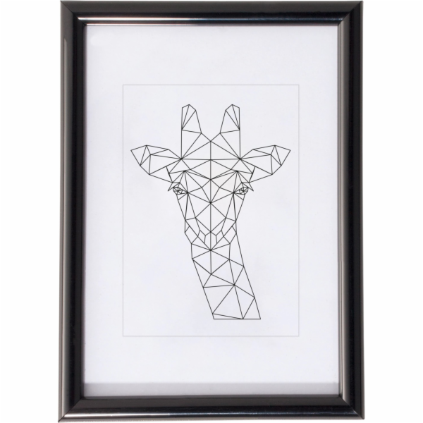 Sonstige Plastový rám 10 cm x 15 cm Černý