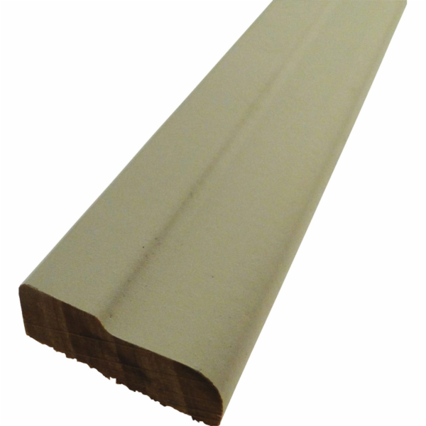 Döllken Profiles Soklová lišta, bílý lak, 23 mm x 7 mm, d...