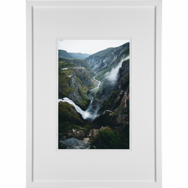 Sonstige MDF rám na obraz, široký, bílý, 50 cm x 70 cm