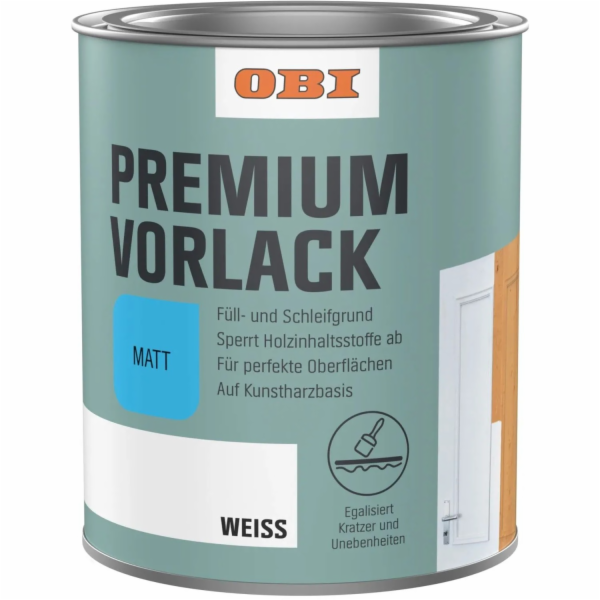 OBI Základní nátěr Premium bílý matný 750 ml
