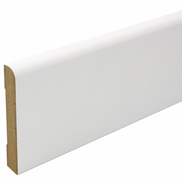 Döllken Profiles Soklová lišta, bílý lak, 58 mm x 10 mm, ...