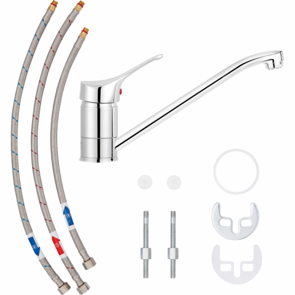 baliv nízkotlaká kuchyňská baterie KI-5170 N chrom