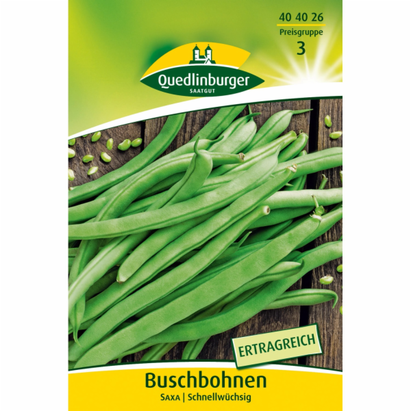 Quedlinburger Quedlinburské fazole keřové   Saxa  