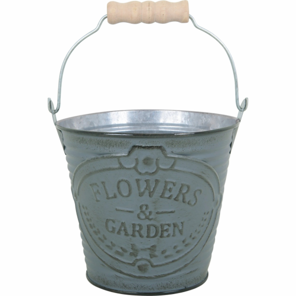 Sonstige Květináč a zahradní květináč, kov, antracit, O 1...