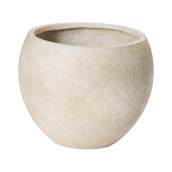 Sonstige Květináč 41 cm x 41 cm x 30,5 cm béžový