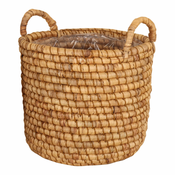 Sonstige Košík s úchyty, O 36 cm x 35 cm, přírodní