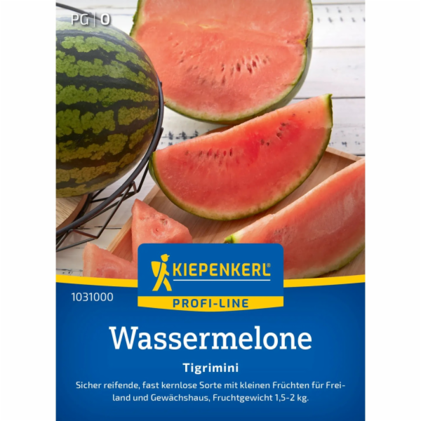 Kiepenkerl meloun "Tigrimini" F1 hybrid (Cucumis melo)