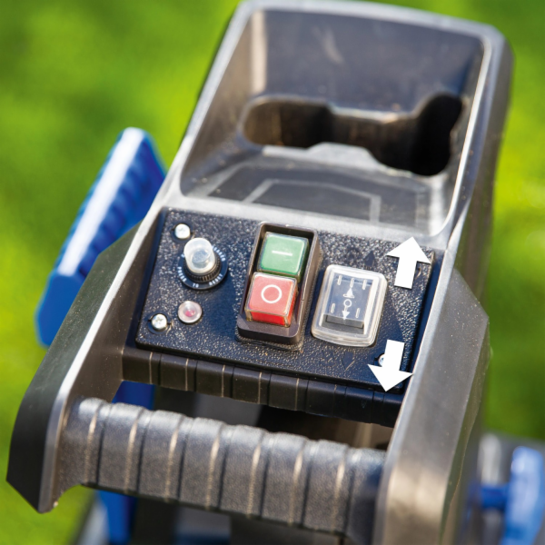 LUX-TOOLS Elektrický tichý válcový drtič E-LH-2800/45B