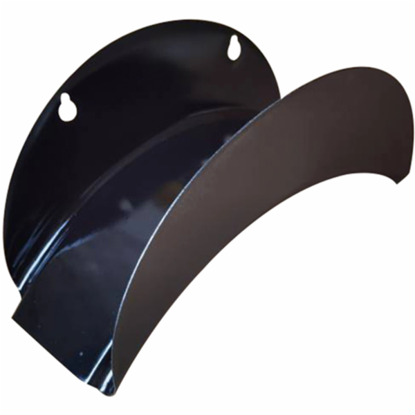 LUX-TOOLS Nástěnný držák hadice, kovový, černý