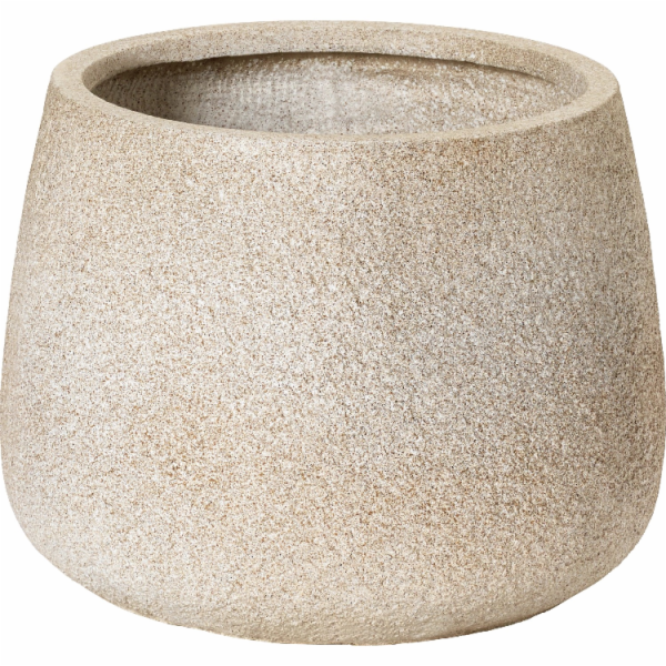 Sonstige Květináč 30 cm x 30 cm x 22,5 cm béžový