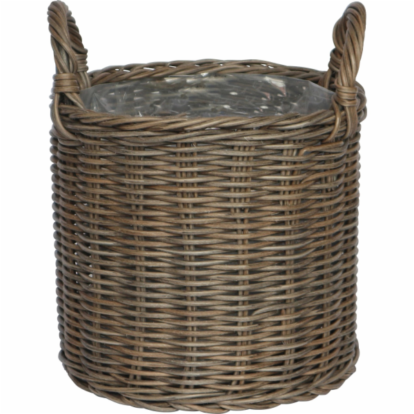 Sonstige Košík s rukojeťmi z polyratanu, 27,5 cm x 27,5 c...
