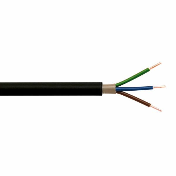 Sonstige Zemní kabel NYY-J 3 x 1,5 černý 1 m