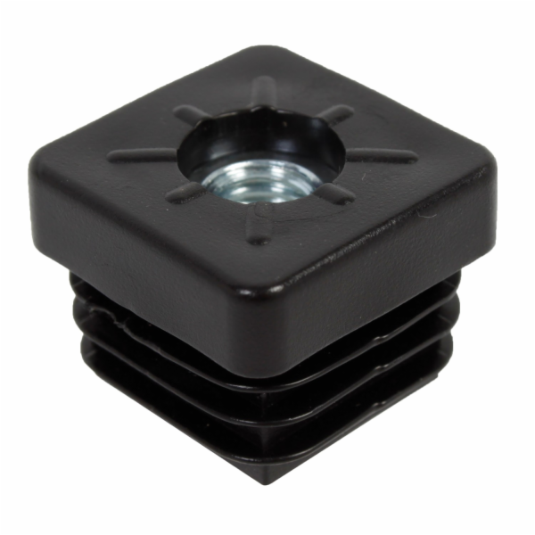 Sonstige Závitová zátka pro čtvercové trubky, černá, závi...