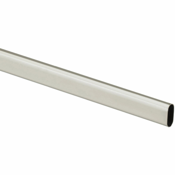 Hettich Oválná šatní tyč 1200 mm ocel nikl matná