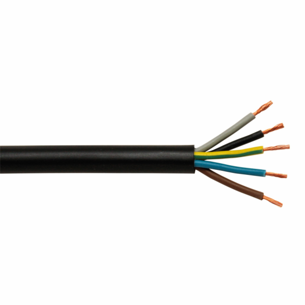 Sonstige Gumový kabel H05RR-F 5G1.5 Černý, prodává se na ...