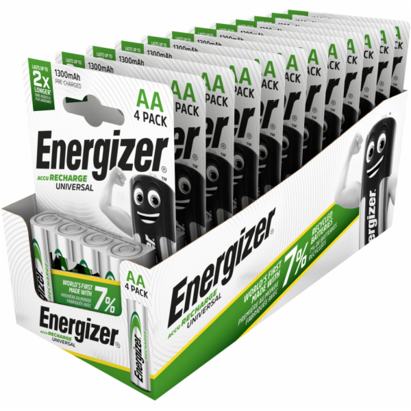 Energizer Univerzální dobíjecí baterie AA Mignon 1300 mAh...