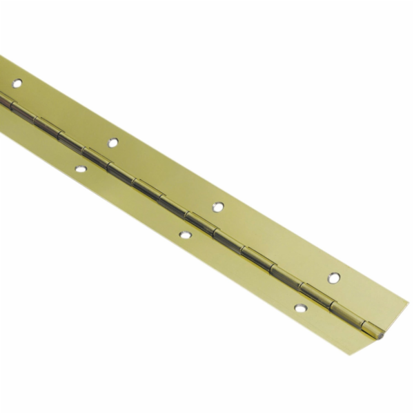 Hettich Tyčový pant 1200 mm x 20 mm ocel, mosazný povlak
