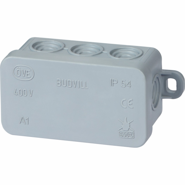 Sonstige Povrchová rozvodná krabice 75 mm x 45 mm Šedá IP54