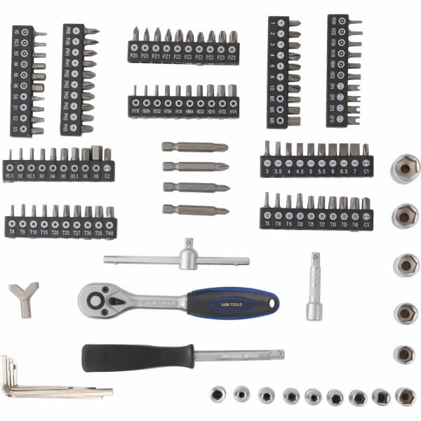 LUX-TOOLS Sada nástrčných klíčů , 130 kusů