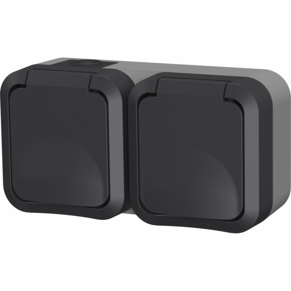 Sonstige AquaPro 2cestná zásuvka na omítku pro venkovní p...