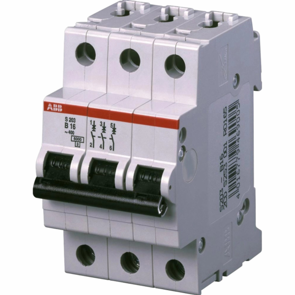 ABB Miniaturní jistič B 16 A 3pólový