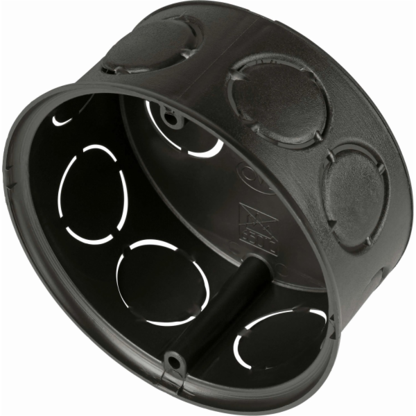 Sonstige ISO rozvodná krabice O 70 mm x 36 mm Černá