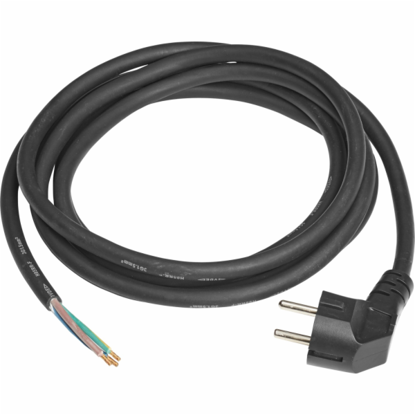 Sonstige Napájecí kabel se zástrčkou, 3 m, černý