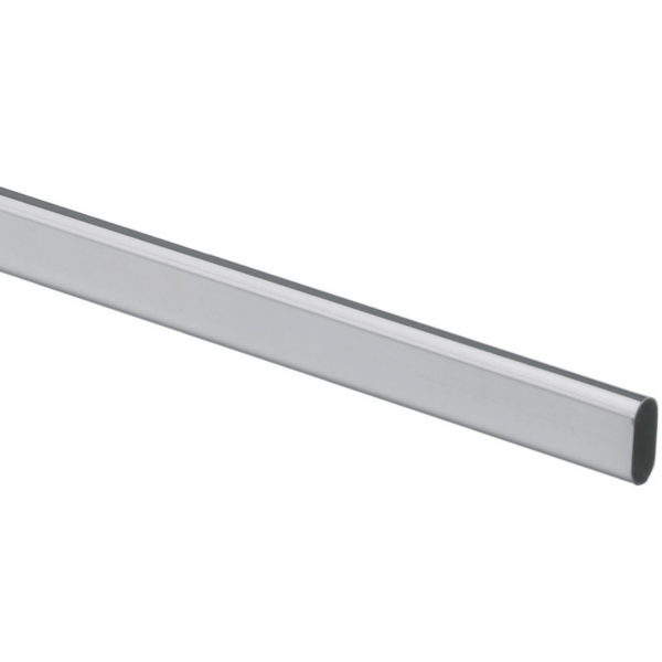 Hettich Oválná šatní tyč 1200 mm ocel stříbrošedá