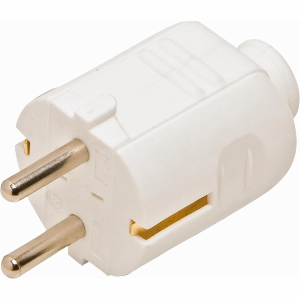 Sonstige Ochranná kontaktní zástrčka, bílá