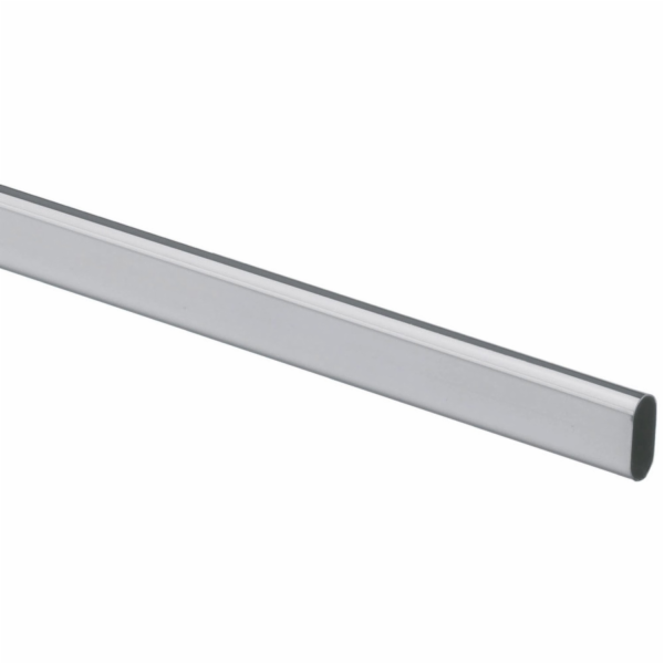 Hettich Oválná šatní tyč 900 mm ocel stříbrošedá