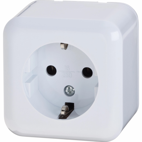 Sonstige Jednoduchá zásuvka na omítku, bílá