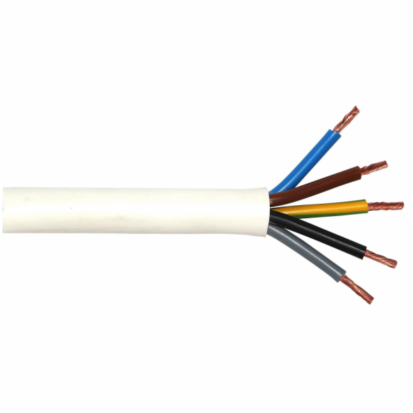 Sonstige Připojovací kabel ke sporáku H05VV-F 5G2.5 bílý ...