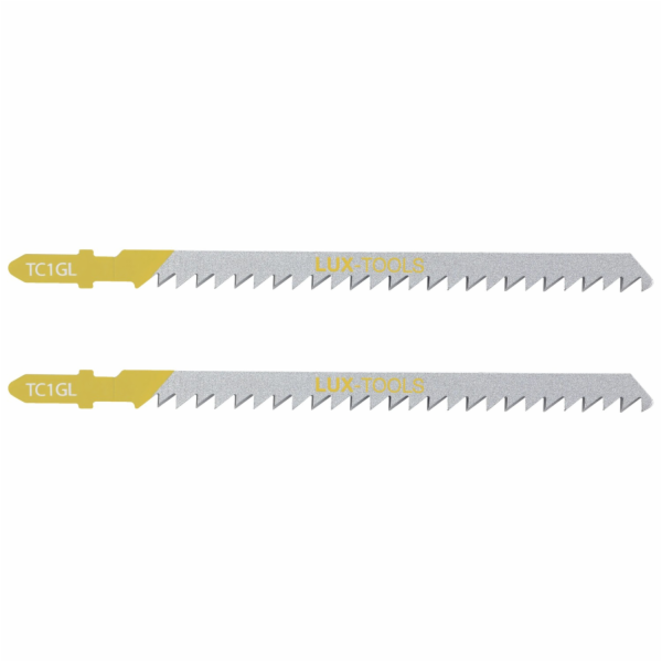 LUX-TOOLS pilové listy na dřevo, dlouhé, kuželovitě brouš...