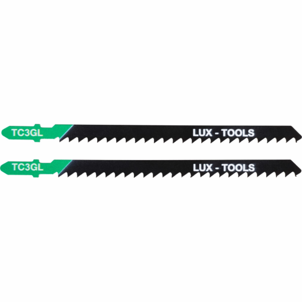 LUX-TOOLS pilový plátek na dřevo, 110 mm, stopka U, 2 kusy