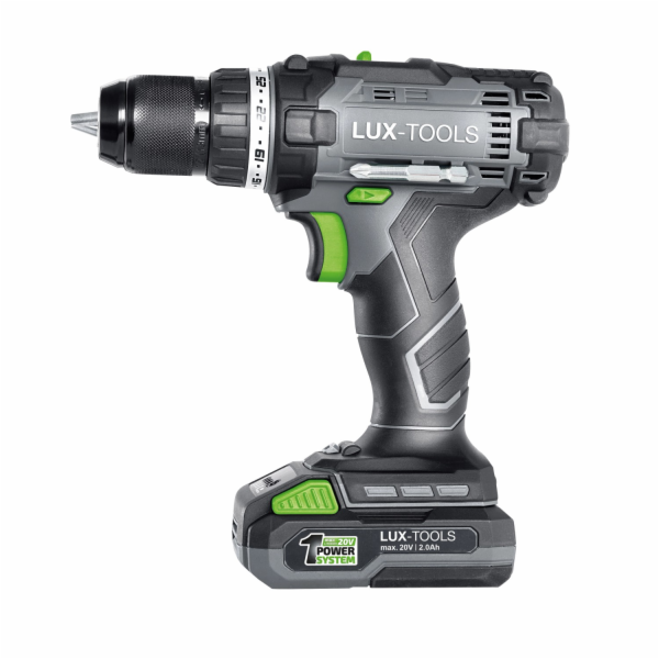 LUX-TOOLS Akumulátorová vrtačka/šroubovák Mobilní dílna 1...