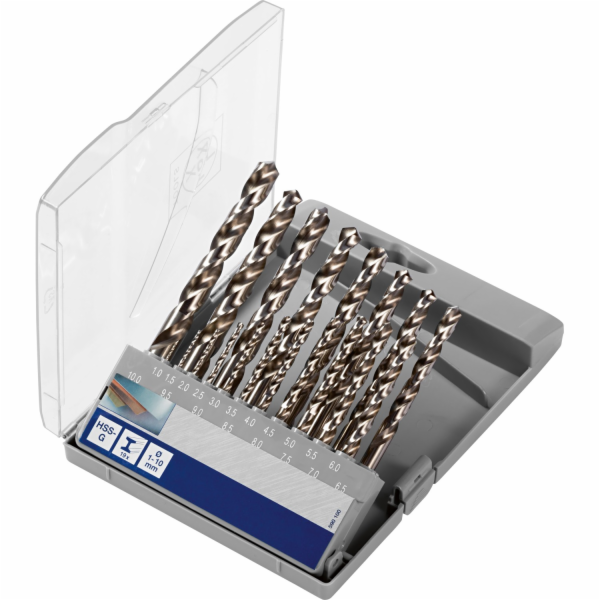 LUX-TOOLS Sada vrtáků HSS-G , 19dílná