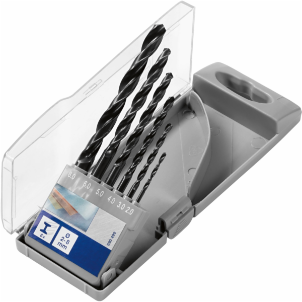 LUX-TOOLS Sada vrtáků do kovu Comfort, 6dílná